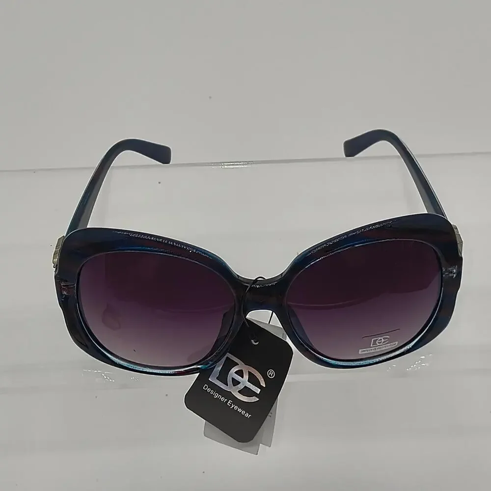 Designer inspired sunglasses in navy